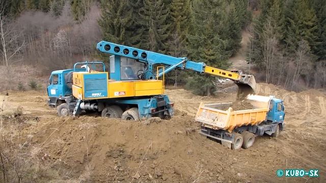 TATRA 815 UDS 114 - digging and loading смотреть онлайн