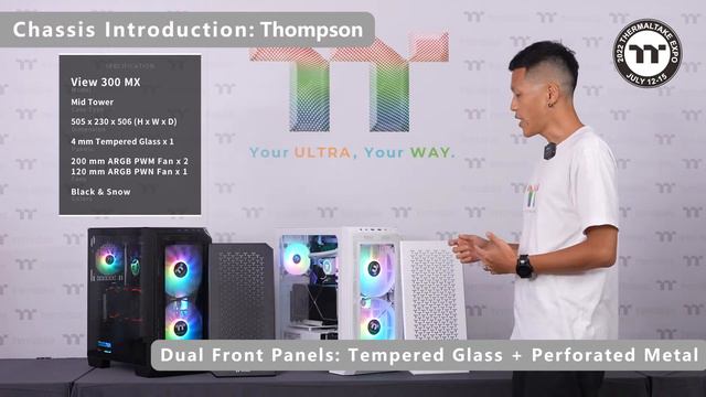 2022 Thermaltake Expo July 12th– CEO Kenny Lin Keynote, Case & PSU Product Launch смотреть онлайн