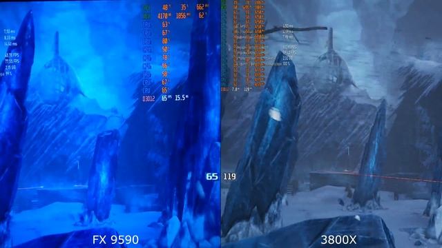 Тестируем в нескольких играх 3800X Vs FX 9590 / RX5700XT / Полный Обзор.