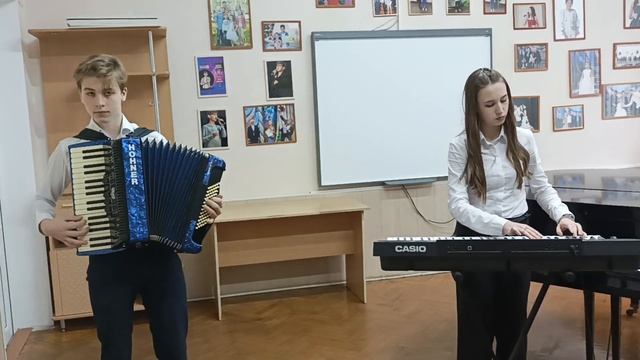 Гуриков Глеб, Лукинова Диана. Е. Дога "Вальс" смотреть онлайн