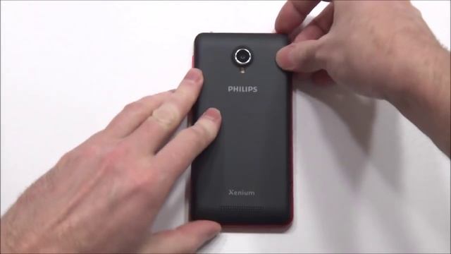 Philips Xenium V377 - распаковка, предварительный обзор смотреть онлайн