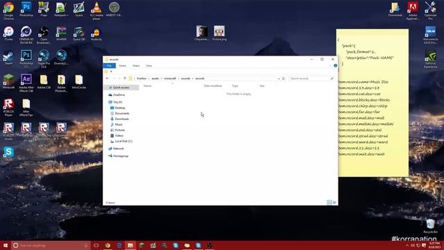 Minecraft : How To Change Your Music Discs Resource Pack In 1.8, 1.9, 1.10+