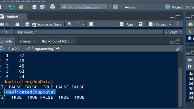 How to remove duplicates in r | Data Analysis in r programming смотреть онлайн