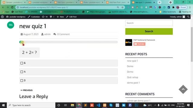 Wp quiz pro plugin || WordPress quiz plugin free download смотреть онлайн