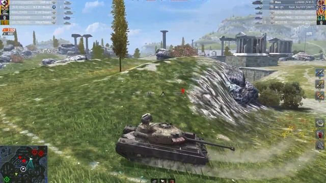 Kampfpanzer 50 t | 7,2K Damage 5 Kills | WoT Blitz Replays смотреть онлайн