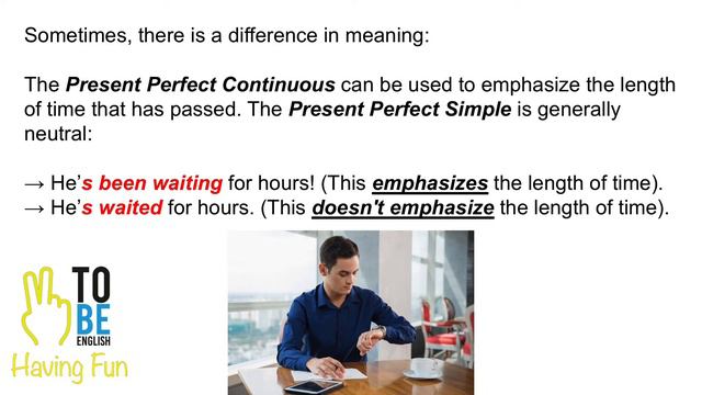 B1 - Level 3 - Lesson 4: Present Perfect Continuous vs Present Perfect vs Simple Past смотреть онлайн