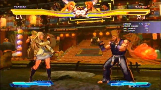Street Fighter X Tekken 2013 - Lili combos смотреть онлайн