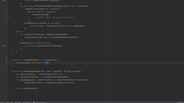 #7 Save the user data | firebase firestore смотреть онлайн