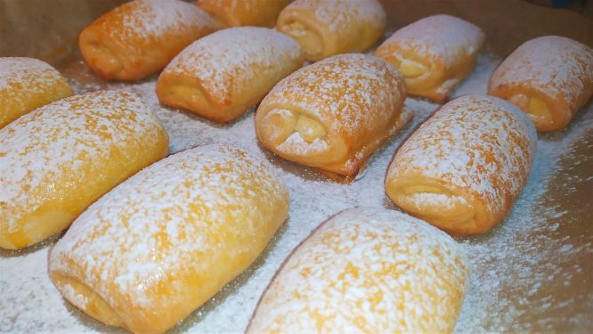 Вкусные ТВОРОЖНЫЕ БУЛОЧКИ! Без дрожжей! Быстро и просто! смотреть онлайн