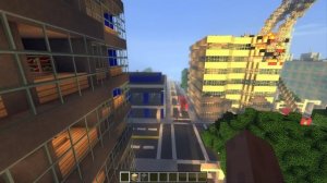 Minecraft 1.7.10 Greenfield - Город в майнкрафт!