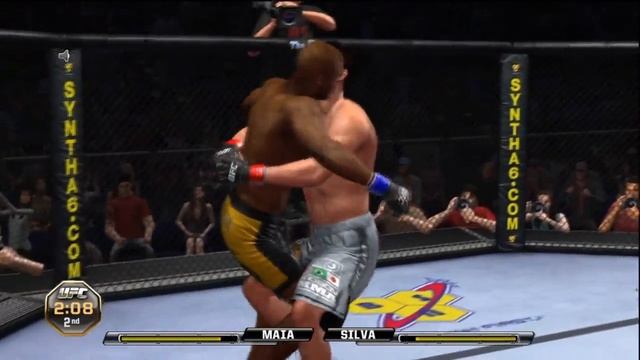 UFC Undisputed 2010 - Online Ranked Match - Submission Tips смотреть онлайн