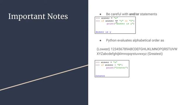 Introduction to Python: Lesson 3 || If/Else Comparisons смотреть онлайн
