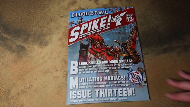 Blood Bowl Skull-Tribe Slaughterers Khorne Team, Accessories and Spike 13 Unboxing смотреть онлайн