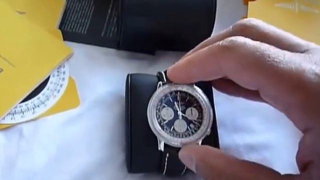 Легендарные часы лётчиков Breitling Navitimer Aviation+клатч в подарок. смотреть онлайн