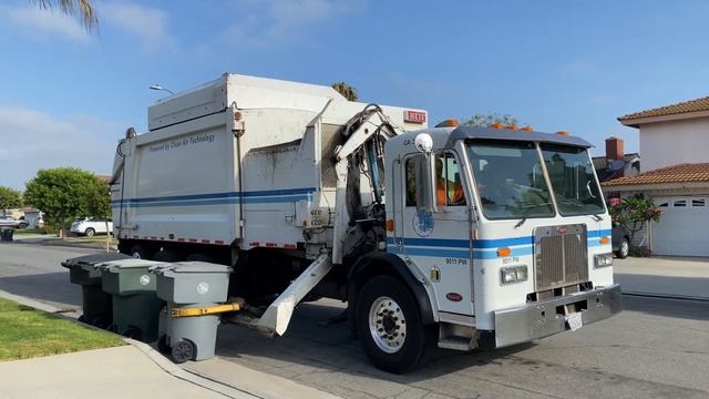 City of Torrance | Old Peterbilt 320 CNG Heil 7000 (9011 PW) смотреть онлайн