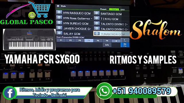 YAMAHA SX600 RITMOS Y SAMPLES 2024 PACK COMPLETO FOLKROCK, HUAYNOS, CUMBIAS ADORACIONES, ETC смотреть онлайн