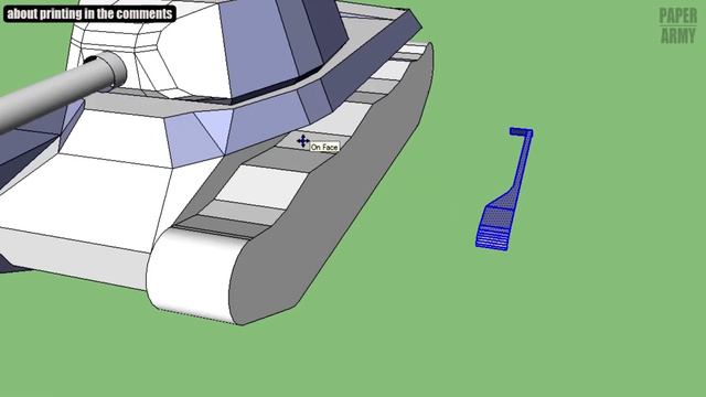 How the IS 2 paper tank template was created, 3D model and vector graphics, Paper Army смотреть онлайн