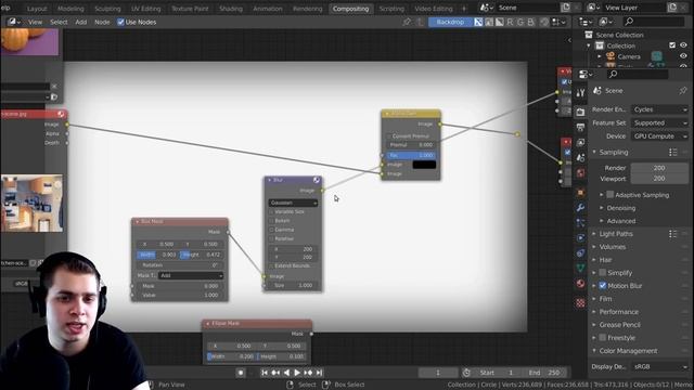 How to Add a Vignette Effect in Blender's Compositor смотреть онлайн