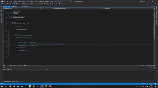 C# Json Veriyi (Class) Modele Atama / How To Parse JSON Into C# Class смотреть онлайн