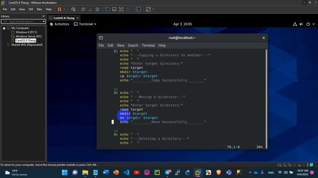 Shell script(Bash) CentOS 8 Management Directory and File | Speaking Khmer смотреть онлайн