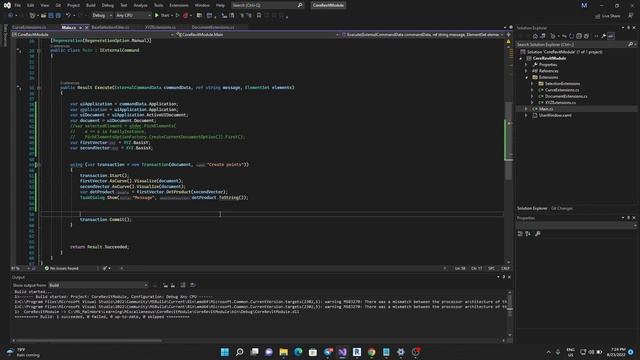 Revit API Course - Lesson 8 | Advanced Vectors смотреть онлайн