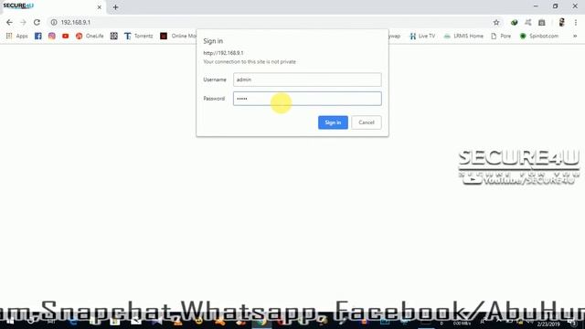 How to Find My Router Username and Password | Secure4u | Hindi/Urdu смотреть онлайн