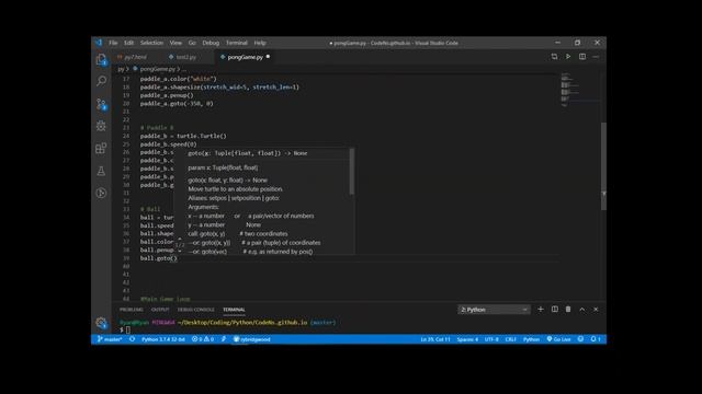Python Pong: 4 смотреть онлайн