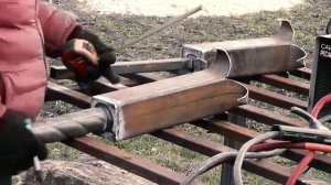 СУПЕР ПРОСТАЯ ВАЗА ИЗ ПРОФИЛЬНОЙ ТРУБЫ