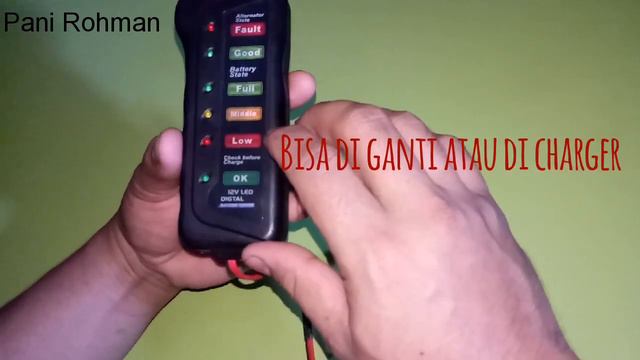 Review Digital Battery Tester 12V