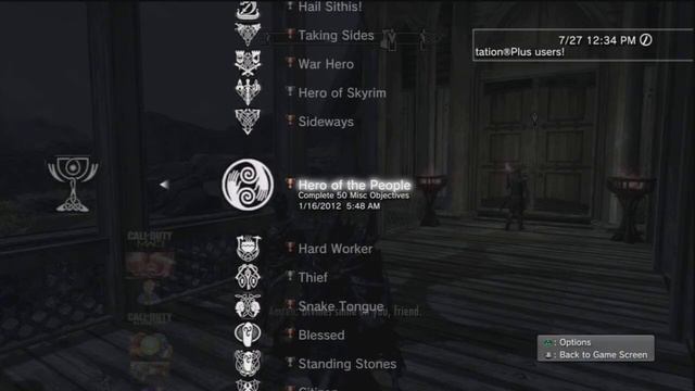 Skyrim - all achievements (PS3 all 50 trophys) смотреть онлайн