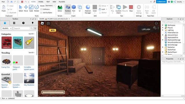 Doors Kit FLOOR 2 Uncopylocked at 50 subs смотреть онлайн