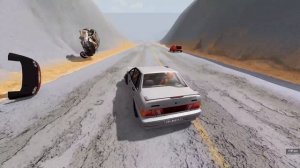 ЛЕДЯНОЙ СПУСК! ГОЛОЛЁД ПОКРЫЛ ГОРНУЮ ДОРОГУ | BeamNG.drive