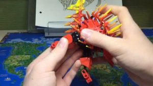 Обзор на МОЮ ЛЕГО БИОНИКЛ САМОДЕЛКУ/Обзор Самоделки:Марос,не пробиваемый рахи. LEGO Bionicle Review