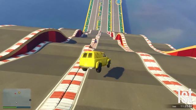 CHOP GOT SUPER TROLLED IN THIS MEGA RAMP RACE OF GTA 5 CHALLENGE смотреть онлайн