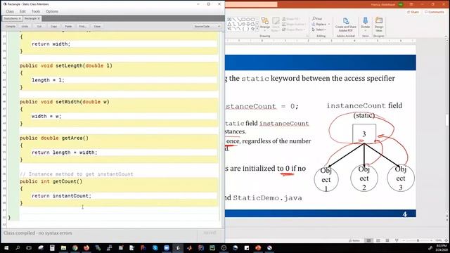 Static Class Members in Java смотреть онлайн
