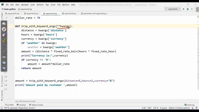 Python for Beginners Part-38 | Default argument, Keyword arguments, Arbitrary Arguments. смотреть онлайн