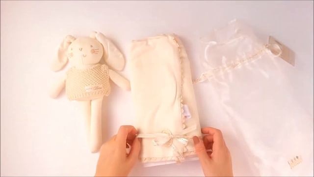 9075 Подарочный набор "Зайчик" (игрушка зайчик и покрывало) "Чистая Любовь" смотреть онлайн