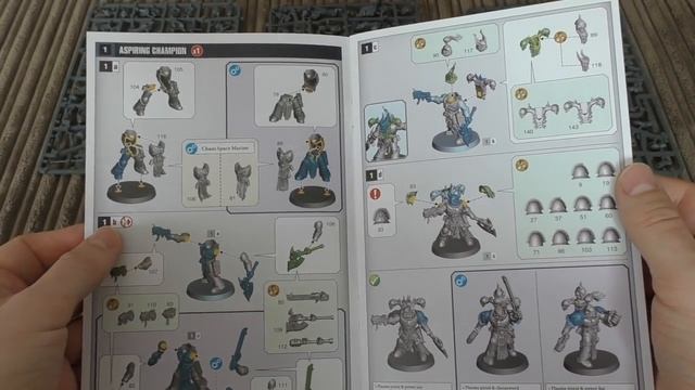 Chaos Space Marines - Unboxing (WH40K) смотреть онлайн