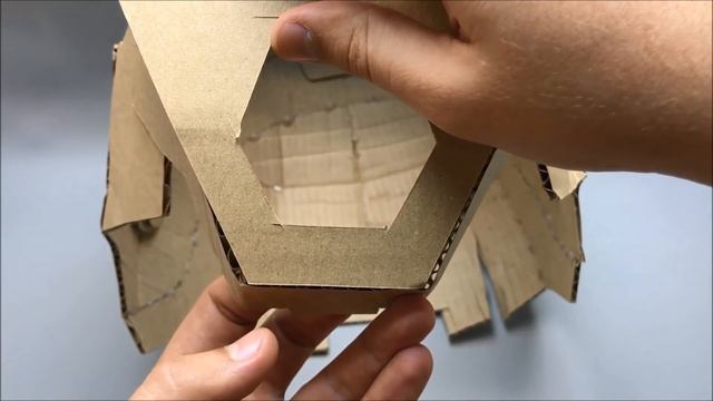 DIY Helmet Iron Man - Cardboard Build
