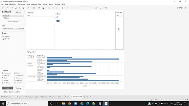 Tableau Tip Reset all or Apply all Filters смотреть онлайн