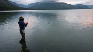 СЕЙДОЗЕРО. КУМЖА НА СПИННИНГ. (КОЛЬСКИЙ ПОЛУОСТРОВ).