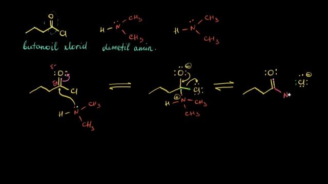 Atsil xloriddan amid hosil bo‘lishi | Karbon kislotalar va ularning hosilalari | Organik kimyo смотреть онлайн