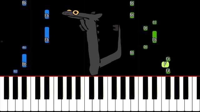 Toothless Dancing Meme - EASY Piano Tutorial смотреть онлайн