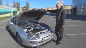 Test Drive Toyota Supra A80 2JZGTE JDM.
