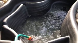 Установка и оформление пластикового декоративного пруда (водоема) на даче своими руками.