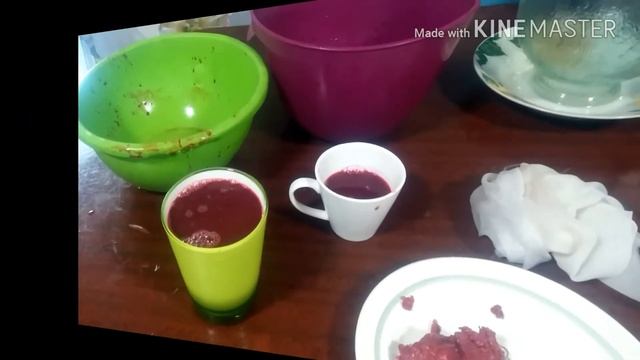 Сок из малины.Как приготовить. смотреть онлайн