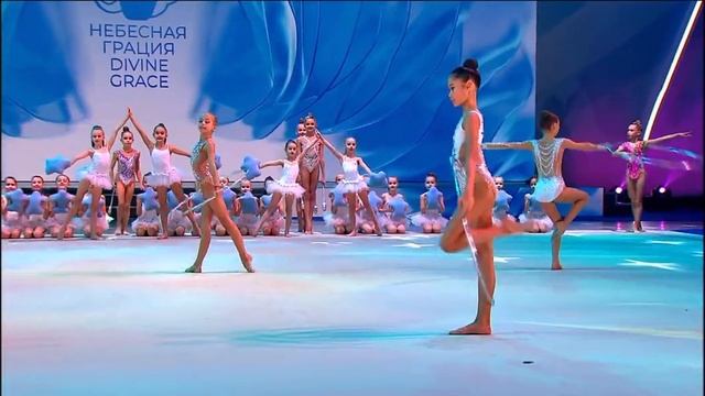 Турнир Алины Кабаевой «Небесная грация» 2021 - показательный номер «Звездочки» смотреть онлайн