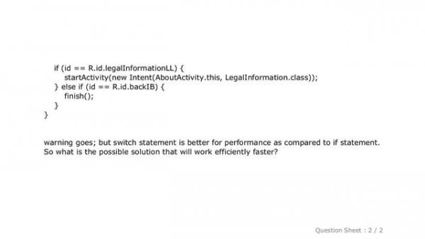 Android : How to resolve "Resource IDs will be non-final in Android Gradle Plugin version 5.0, avoi