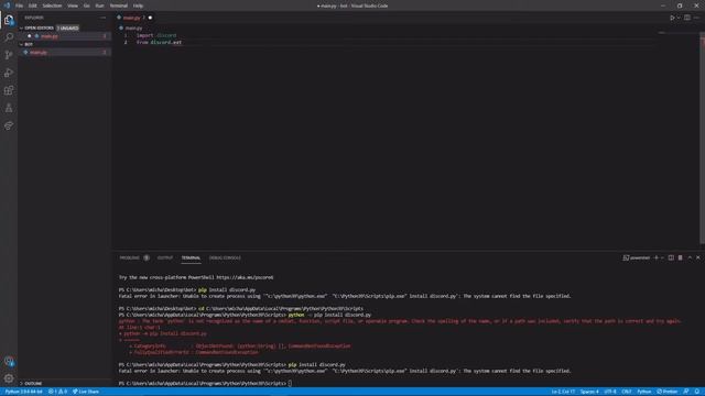Python Discord Bot Part 1 смотреть онлайн